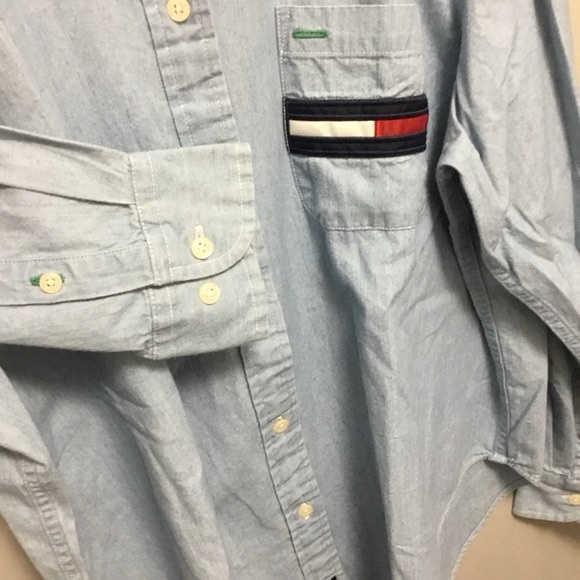 Tommy Jeans Denim Top Size 14 - Picture 5 of 7